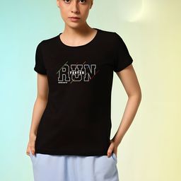 SZN Women Typography Printed T-shirt-picture-22