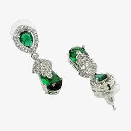 ZENEME Teardrop Shaped Drop Earrings image 3