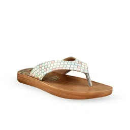 Aeroblu Women Embellished Ethnic Open Toe Flats-picture-15