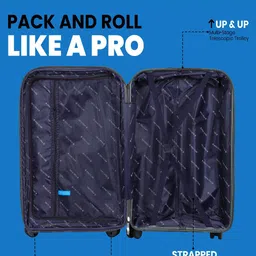 Polo Class Textured Hard-Sided Cabin Trolley Bag image 2
