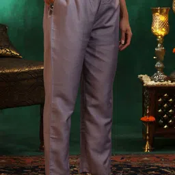 Libas Women Printed Regular Sequinned Kurta with Trousers & With Dupatta image 3