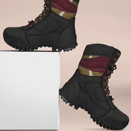 OMEE GOLD Tactical Combat Army Boots for Men-picture-30