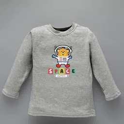 KAVEE Kids Printed Pure Cotton Applique T-shirt-picture-38