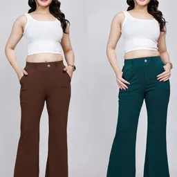 NUCOUTHS Women Original High-Rise Pleated Trousers-picture-24