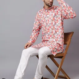 RawCraft Men Kurta image 5