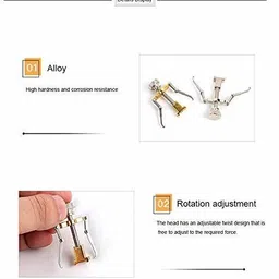 digital shoppy Ingrown Toenail Correction Tool with CASE | Feet Toe Nail Pedicure Corrector Lifter Fixer Toe Nail Straightener Tool-Pack of 2 image 4