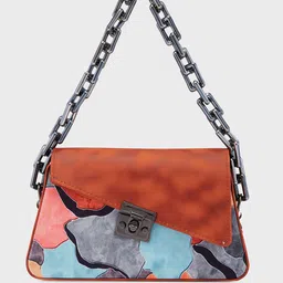 Caprese Abstract Printed Handheld Bag-picture-6