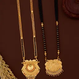 VEMISHTI Gold-Plated Mangalsutra-picture-36