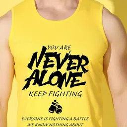 WOOSTRO Men Typography 2 Printed Raw Edge Slim Fit T-shirt image 2