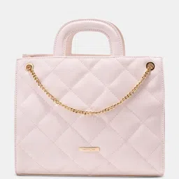 Forever Glam by Pantaloons Women Solid Structured Quilted Handheld Bag-picture-44
