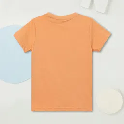 Max Boys Typography Printed Round Neck Pure Cotton Casual T-shirt image 2