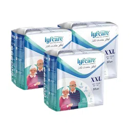 Lyfcare Unisex Set Of 3 Adult Pull Up Diaper Pants - XXL - 10Pcs Each-image-9