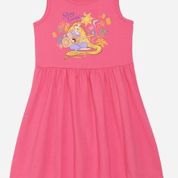 YK Disney Girls Print Fit & Flare Dress-picture-23