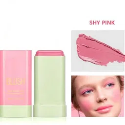 bijlan cosmetic Multi-Use Makeup Blush Stick, Soft Cream Blush Makeup, Waterproof Natural-picture-13