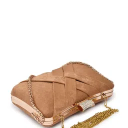 FOR THE BEAUTIFUL YOU Embellished Box Clutch image 4