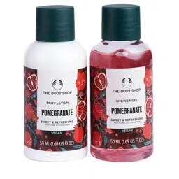 THE BODY SHOP Set Of 2 Pomegranate Shower Gel & Body Lotion - 50 ml Each image 2