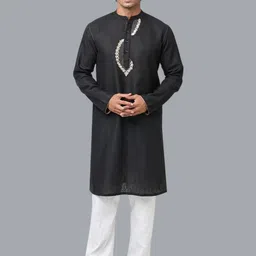 Arch element Men Thread Work Kurta-picture-33