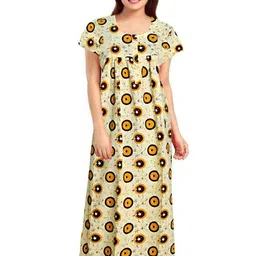 AAKARSHANA CREATION Women Printed Cotton Nightdress-picture-17
