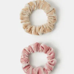 Accessorize London Girls Set of 2 Scrunchies image 2