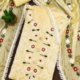 KALINI Embroidered Unstitched Dress Material-picture-31