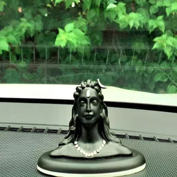 Afterstitch Black Religious Idol Showpiece-image-1
