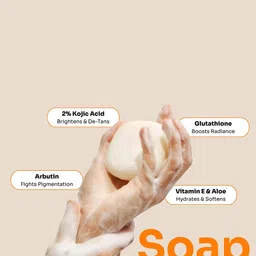 Elvey Essentials Glo Soap With 2% Kojic Acid- 75 g image 4