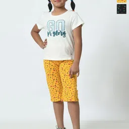 BAESD Girls Pack Of 2 Printed Capris-picture-37