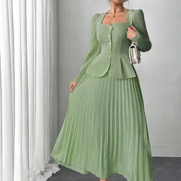 HERE&NOW Peplum Maxi Dress-picture-18