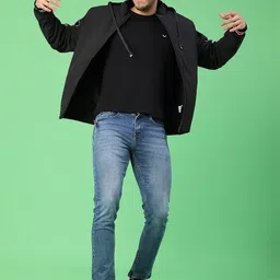 V-Mart Men Colourblocked Lightweight Sporty Jacket image 3