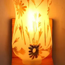 SOMIL Gold Glass Cylinder Printed Wall Lamps-picture-20