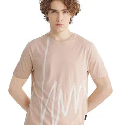 RARE RABBIT Men Graphic Printed Round Neck Cotton T-shirt-picture-31