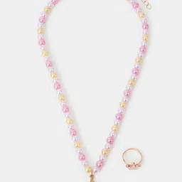 Accessorize Girls Beads-Studded Jewellery Set image 2