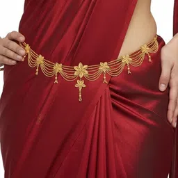 VALUSHA Studded Waist Chain Saree Accessories-picture-47