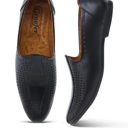 Groofer Men Stylish Nagra Juttis Mojaris image 5