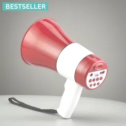 syara Handheld (Megaphone with Recorder) (Bhopu Talk Record Play) & Siren MusicJV149 Handheld (Megaphone with Recorder) Siren Music Loud Speaker for AnnouncingJV149 Outdoor, Indoor PA System-picture-29