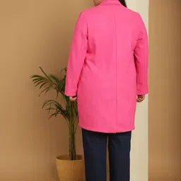 theRebelinme WomenSingle-Breasted Overcoat image 5