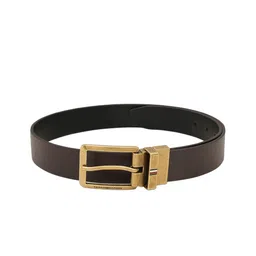 Tommy Hilfiger Men Textured Leather Reversible Belt-image-18