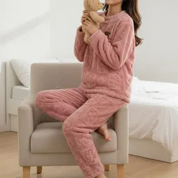 Stem Rope Women Printed Night suit image 5