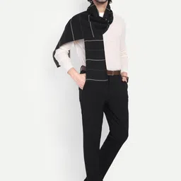 Knitkala Men Striped Merino Wool Mufflers image 4