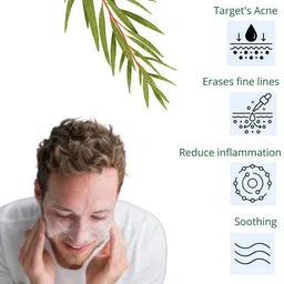 The Hill Men Set Of 3 Charcoal Peel Off Mask, Tea Tree Face Wash & Body Wash image 5