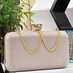 FOR THE BEAUTIFUL YOU Embellished Box Clutch-image-64
