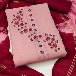 KALINI Embroidered Unstitched Dress Material-image-38