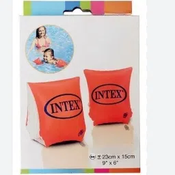 intelligent Deluxe (IND*3971) Swimming Arm Bands 9" x 6" age 3 - 6, 23 x 15 cm Inflatable Swimming Safety Tube-picture-21