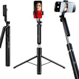 Hold up Long Selfie Stick with Wireless Remote and Tripod Stand for All iPhone and Android Smartphone Bluetooth Selfie Stick Bluetooth Selfie Stick-picture-10