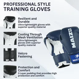maizo Striker Training Gloves 12 Oz Boxing Gloves image 3