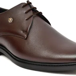 Moocoozin Formal Shoes for Men | Soft Cushioned Insole, Lace up-Resistance Derby For Men-picture-20