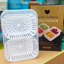 unnati creation Silicone, Plastic Fridge Container - 500 ml, 500 ml-picture-48