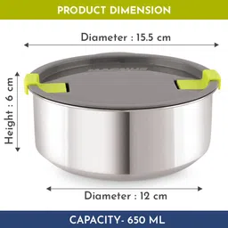magnus Steel Utility Container - 650 ml image 3