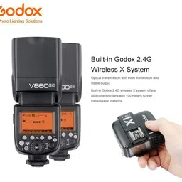 GODOX VING V860IIC TTL Li-Ion Flash Kit (Built-in X1 Trigger receiver) for CanonCameras Flash image 5