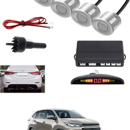aarsh stores NW_Universal 4 Silver Reverse Parking Sensor-AF25A676 NW_Universal 4 Silver Reverse Parking Sensor-AF25A676 Parking Sensor-picture-15